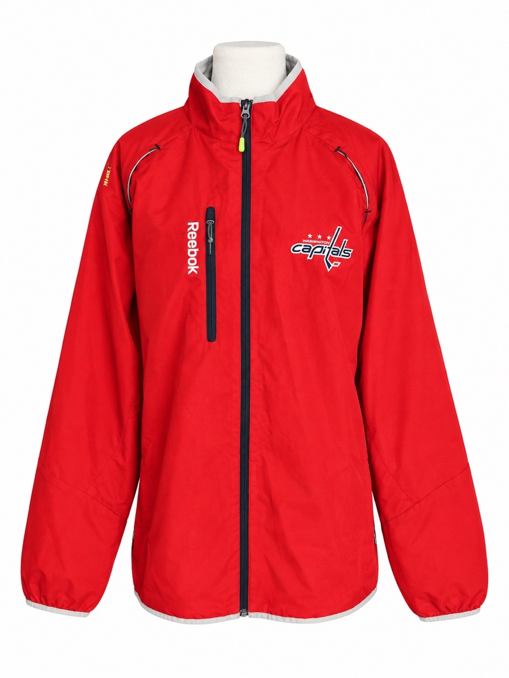 Reebok Washington Capitals Center Ice Jacket Men's XL Red Full Zip Hockey NHL